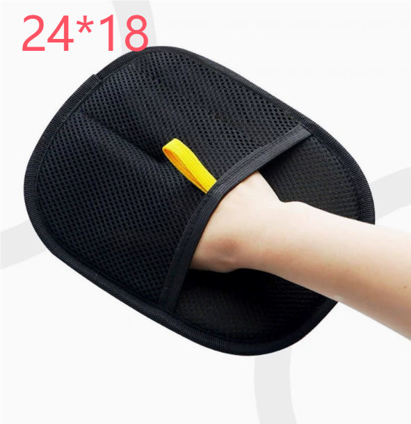 Pet Hair Remover Gloves- Gentle Deshedding Brush for Cats & Dogs
